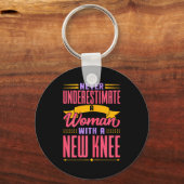 Porte-clés Knee Replacement For Women New Knee Surgery Recove (Recto)