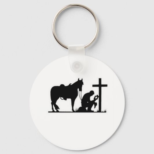 Porte-clés Kneeling Cowboy (Recto)