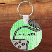 Porte-clés .knit.g33k. porte - clé (Recto)