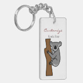 Porte-clés Koala Bear Escalade Tree Thunder_Cove (Devant gauche)