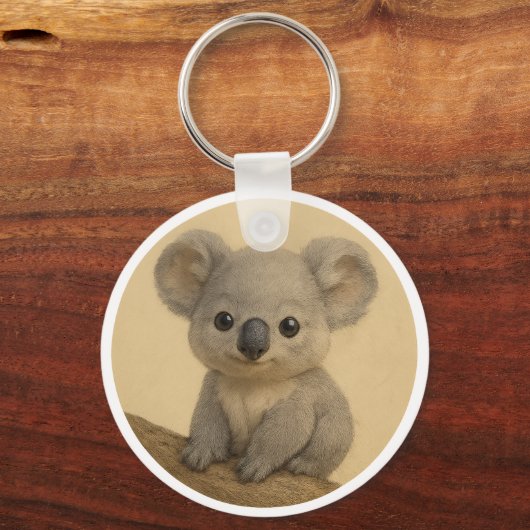 Porte-clés Koala bébé (Recto)