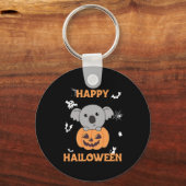 Porte-clés Koala En Citrouille Sweet Koalas Halloween heureux (Recto)
