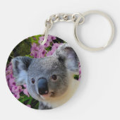 Porte-clés Koala et orchidées (Dos)