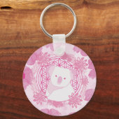 Porte-clés Koala Flower of life (Recto)