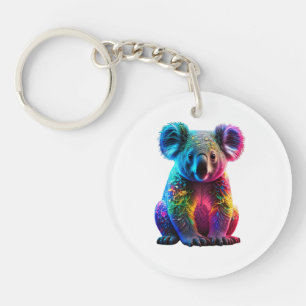 Porte-clés Koala rayonnant