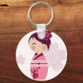 Porte-clés Kokeshi (Recto)