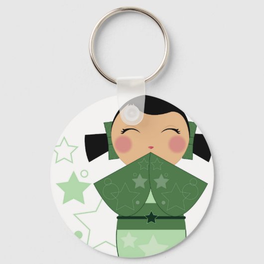 Porte-clés Kokeshi Star Porte - clé (Recto)