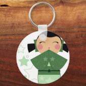 Porte-clés Kokeshi Star Porte - clé (Recto)