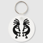 Porte-clés Kokopelli en miroir (Recto)