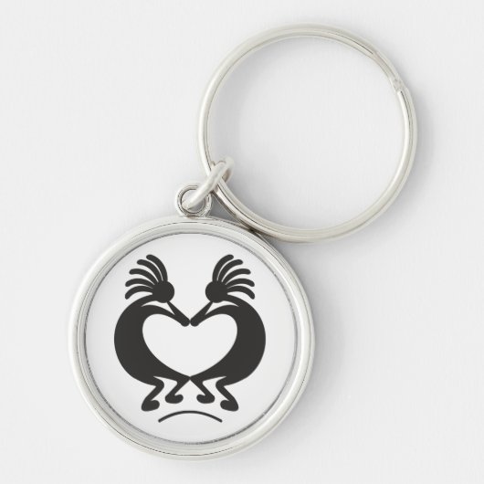 Porte-clés Kokopelli pour la Saint-Valentin (Devant)