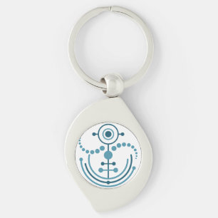 Porte-clés Kornkreis Piktogramm / pictogramme du cercle de cu