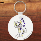 Porte-clés Kougra White (Recto)