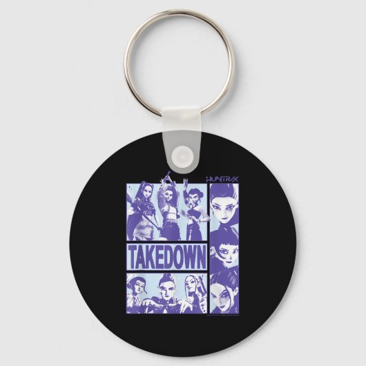 Porte-clés Kp Demon Hunters Halloween Huntrix Takedown Panel (Recto)