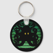 Porte-clés Kraken Retro Eau verte (Verso)