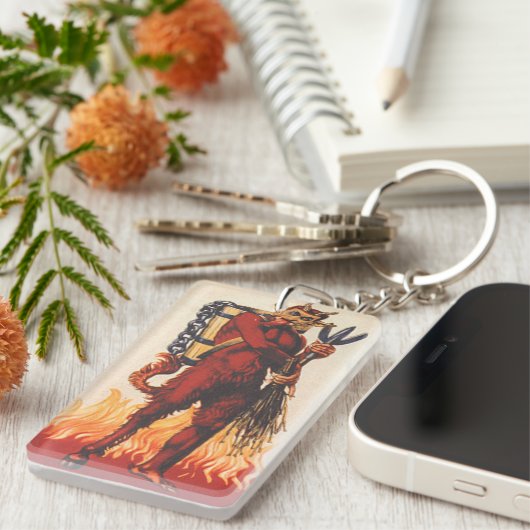 Porte-clés Krampus (Devant droit)