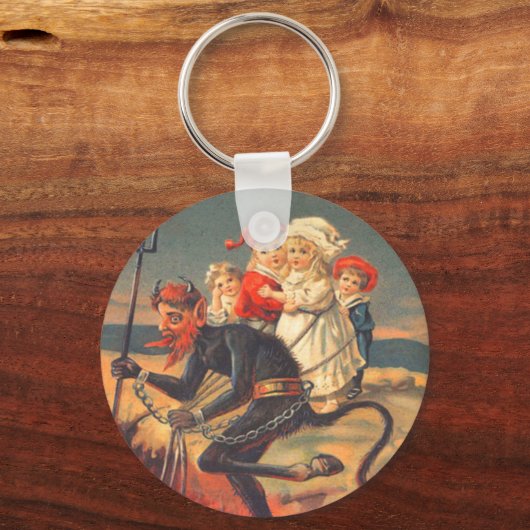 Porte-clés Krampus kidnapping (Recto)