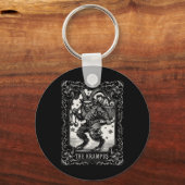 Porte-clés Krampus Tarot Card Design Christmas Season Evil Pa (Recto)