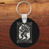 Porte-clés Krampus Tarot Card Design Christmas Season Evil Pa (Recto)