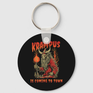 Porte-clés Krampus Vient En Ville Noël Horreur Vacances