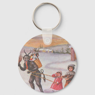 Porte-clés Krampus volant des jouets et des enfants