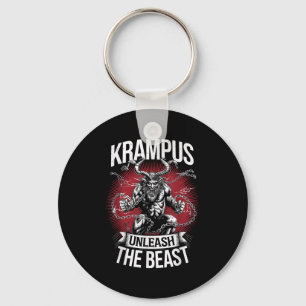 Porte-clés Krampusnacht Noël Monstre Krampus Amoureux Festi