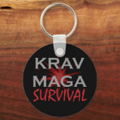 Porte-clés Krav Maga (Recto)