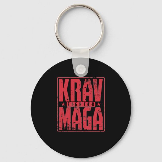 Porte-clés Krav Maga Fighter (Recto)