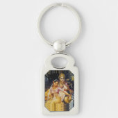 Porte-clés KRISHNA - divinité hindoue - (Devant)