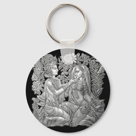 Porte-clés Krishna et Radha (Recto)