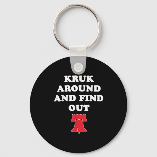 Porte-clés Kruk Autour Et Découvrez (Recto)