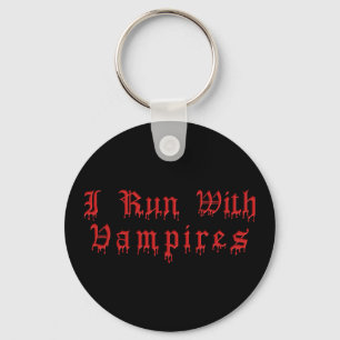 Porte-clés KRW I Run Avec Des Vampires Laissant Du Sang