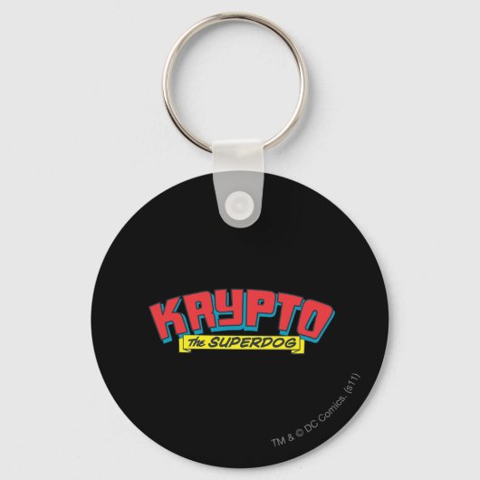 Porte-clés Krypto, le super-chien (Recto)