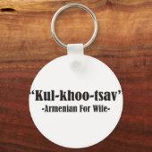 Porte-clés Kul-Khoo-taving Arménien pour femme (Recto)