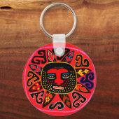 Porte-clés Kuna Tribal Del Sol (Recto)