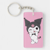 Porte-clés Kuromi Double-Sided Acrylic Keychain | Cute Sanrio (Devant)