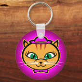 Porte-clés Kutey Kat, Porte - clé de boutons (Recto)