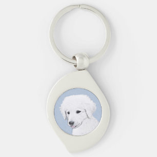 Porte-clés Kuvasz Peinture - Cute Original Chien Art