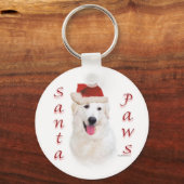 Porte-clés Kuvasz Père Noël Paws (Verso)