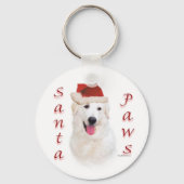 Porte-clés Kuvasz Père Noël Paws (Verso)