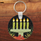 Porte-clés kwanzaa noir (Recto)