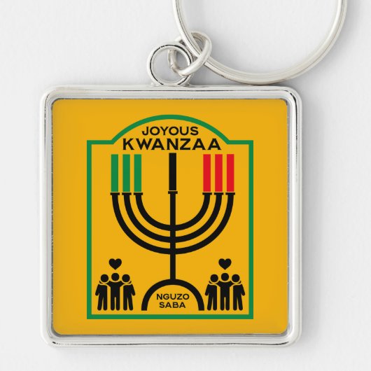 Porte-clés Kwanzaa Umoja (Devant)