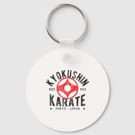Porte-clés Kyokushin Karate Do Martial Arts Japan Tokyo Vinta (Recto)