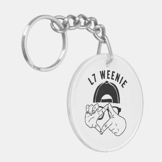 Porte-clés L7 Weenie (Devant gauche)