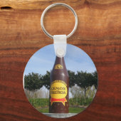 Porte-clés l & p bouteille paeroa nz (Recto)