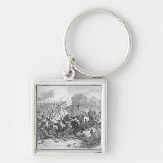 Porte-clés La bataille à la course de Taureau (Devant)