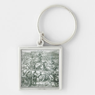 Porte-clés La bataille de Cajamarca, 1532