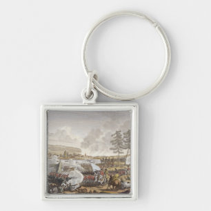 Porte-clés La bataille de Friedland, le 14 juin 1807, gravée
