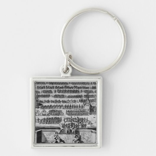 Porte-clés La bataille de Pottava, 1709 (Devant)