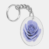 Porte-clés La beauté fragile d'un Rose (Devant gauche)