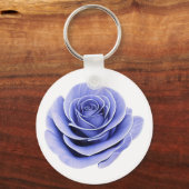 Porte-clés La beauté fragile d'un Rose (Verso)